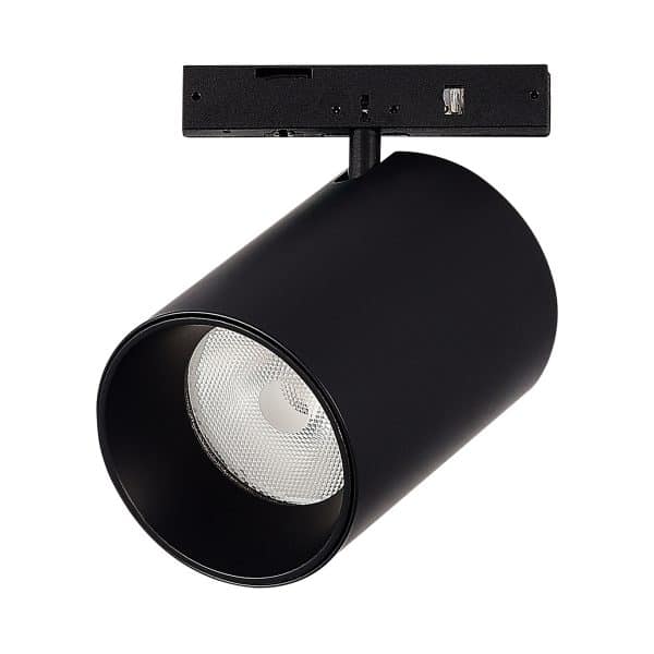 ST671.436.09 Магнитный трековый светильник Черный LED 1*9W 3000K 500Lm Ra>90 36° IP20 D45xH63 24V SUPER5 — изображение 5