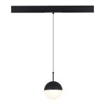 ST681.446.07 Магнитный трековый светильник Черный LED 1*7W 4000K Lm Ra90 120° IP20 D100xH- 48V SKYLINE 48 — изображение 3