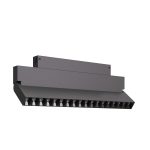 ST686.446.18 Св-к трек. Черный LED 1*18W 4000K 1 470Lm Ra>90 34° IP20 L370xW26xH137 220V SKYLINE 220 — изображение 2