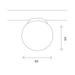 ST687.536.03 Магнитный трековый светильник Белый LED 1*3W 3000K Lm Ra>80 360° IP20 D60xH- 24V SUPER5 — изображение 4
