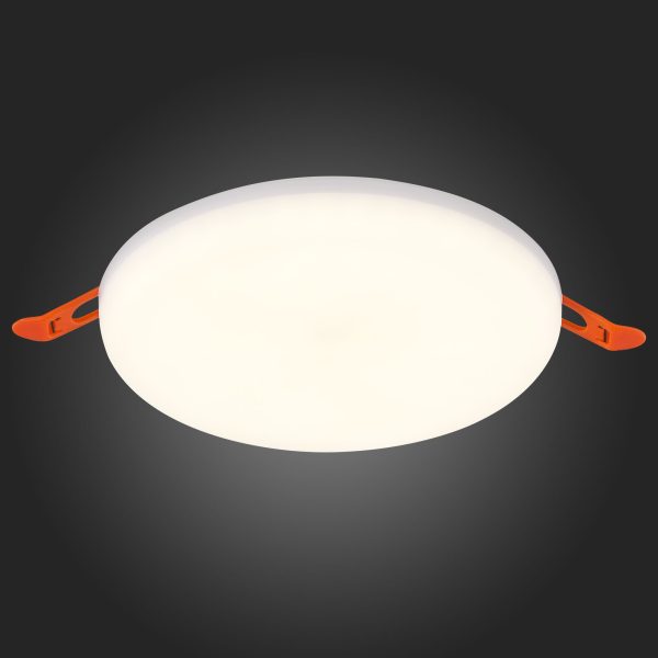 ST700.538.22 Св-к встр. Белый LED 1*22W 3000K 1 890Lm Ra80 180° IP44 D170xH20 85-265V Встраиваемые светильники — изображение 2