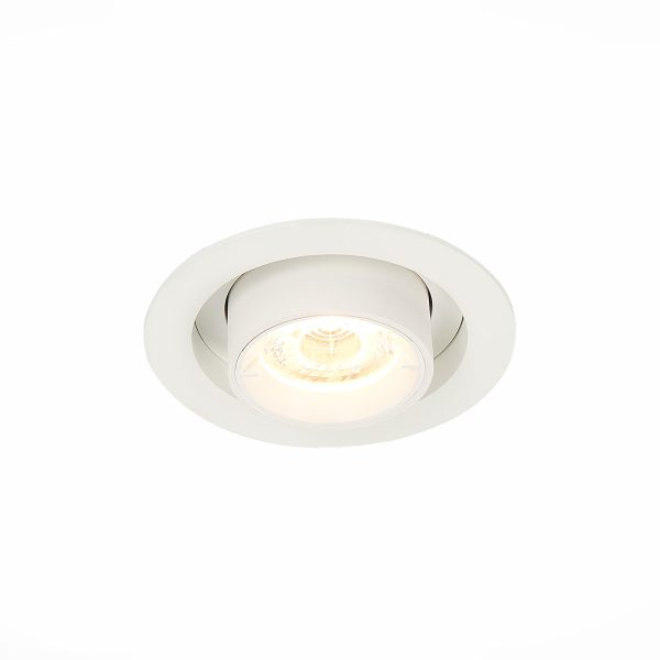 st702.138.12-sv-k-vstr.-belyj-led-112w-3000k-900lm-ra80-24-ip20-d90xh92-180-240v-vstraivaemye-svetilniki-2 ST702.138.12 Св-к встр. Белый LED 1*12W 3000K 900Lm Ra80 24° IP20 D90xH92 180-240V Встраиваемые светильники — изображение 3