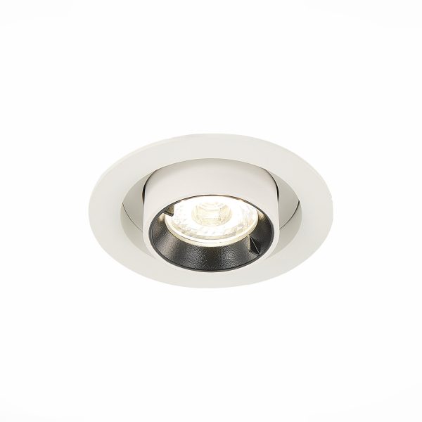 st702.238.12-sv-k-vstr.-belyj-led-112w-3000k-900lm-ra80-24-ip20-d90xh92-180-240v-vstraivaemye-svetilniki-2 ST702.238.12 Св-к встр. Белый LED 1*12W 3000K 900Lm Ra80 24° IP20 D90xH92 180-240V Встраиваемые светильники — изображение 3