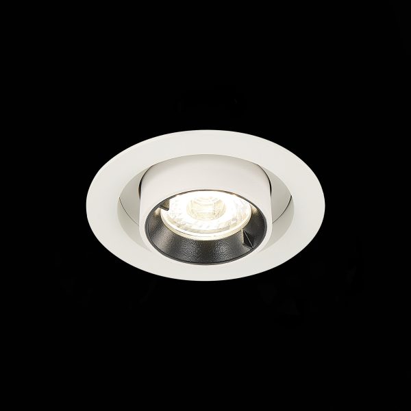 ST702.238.12 Св-к встр. Белый LED 1*12W 3000K 900Lm Ra80 24° IP20 D90xH92 180-240V Встраиваемые светильники ST702.238.12 Св-к встр. Белый LED 1*12W 3000K 900Lm Ra80 24° IP20 D90xH92 180-240V Встраиваемые светильники