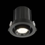 ST702.348.12 Св-к встр. Черный LED 1*12W 4000K 900Lm Ra80 24° IP20 D90xH92 180-240V Встраиваемые светильники — изображение 4