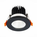 ST704.448.10 Св-к встр. Черный LED 1*10W 4000K 900Lm Ra>90 38° IP20 D80xH60 170-240V Встраиваемые светильники — изображение 3