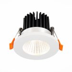 ST704.538.10 Св-к встр. Белый LED 1*10W 3000K 900Lm Ra>90 38° IP20 D80xH60 170-240V Встраиваемые светильники — изображение 3