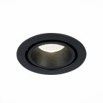 ST705.448.10 Св-к встр. Черный LED 1*10W 4000K 750Lm Ra>90 38° IP20 D102xH85 170-240V Встраиваемые светильники — изображение 4