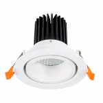 ST705.538.10 Св-к встр. Белый LED 1*10W 3000K 750Lm Ra>90 38° IP20 D102xH85 170-240V Встраиваемые светильники — изображение 5