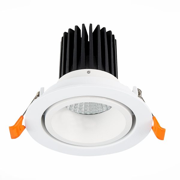 st705.538.10-sv-k-vstr.-belyj-led-110w-3000k-750lm-ragt90-38-ip20-d102xh85-170-240v-vstraivaemye-svetilniki-4 ST705.538.10 Св-к встр. Белый LED 1*10W 3000K 750Lm Ra>90 38° IP20 D102xH85 170-240V Встраиваемые светильники — изображение 5
