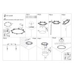 ST706.448.60 Св-к встр. Белый LED 12*5W 4000K 5 400Lm Ra>90 38° IP20 D1 000xH50 220-240V Встраиваемые светильники — изображение 2