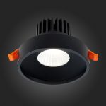 ST751.448.10 Св-к встр. Черный LED 1*10W 4000K 750Lm Ra>90 38° IP20 D100xH75 170-240V Встраиваемые светильники — изображение 2