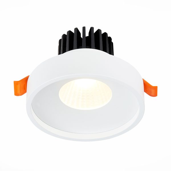 st751.538.10-sv-k-vstr.-belyj-led-110w-3000k-750lm-ragt90-38-ip20-d100xh75-170-240v-vstraivaemye-svetilniki-2 ST751.538.10 Св-к встр. Белый LED 1*10W 3000K 750Lm Ra>90 38° IP20 D100xH75 170-240V Встраиваемые светильники — изображение 3