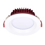 ST752.538.07 Св-к встр. Белый LED 1*7W 3000K 560Lm Ra80 100° IP44 D115xH47 100-240VV Встраиваемые светильники — изображение 4