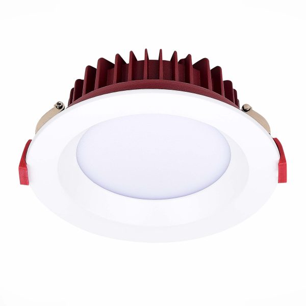 st752.538.12-sv-k-vstr.-belyj-led-112w-3000k-960lm-ra80-100-ip44-d115xh47-100-240vv-vstraivaemye-svetilniki-3 ST752.538.12 Св-к встр. Белый LED 1*12W 3000K 960Lm Ra80 100° IP44 D115xH47 100-240VV Встраиваемые светильники — изображение 4