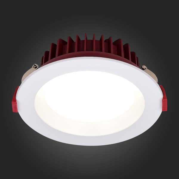 st752.538.18-sv-k-vstr.-belyj-led-118w-3000k-1-440lm-ra80-100-ip44-d140xh52-100-240vv-vstraivaemye-svetilniki-1 ST752.538.18 Св-к встр. Белый LED 1*18W 3000K 1 440Lm Ra80 100° IP44 D140xH52 100-240VV Встраиваемые светильники — изображение 2