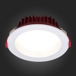ST752.548.18 Св-к встр. Белый LED 1*18W 4000K 1 440Lm Ra80 100° IP44 D140xH52 100-240VV Встраиваемые светильники — изображение 2