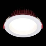 ST752.548.18 Св-к встр. Белый LED 1*18W 4000K 1 440Lm Ra80 100° IP44 D140xH52 100-240VV Встраиваемые светильники