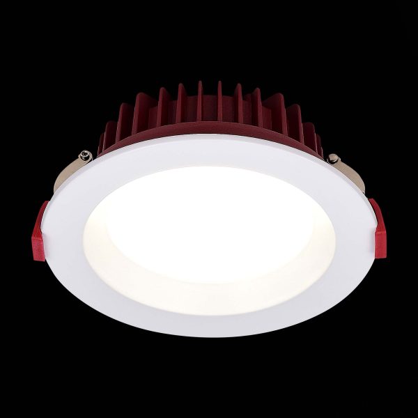 ST752.548.24 Св-к встр. Белый LED 1*24W 4000K 1 920Lm Ra80 100° IP44 D165xH54 100-240VV Встраиваемые светильники ST752.548.24 Св-к встр. Белый LED 1*24W 4000K 1 920Lm Ra80 100° IP44 D165xH54 100-240VV Встраиваемые светильники