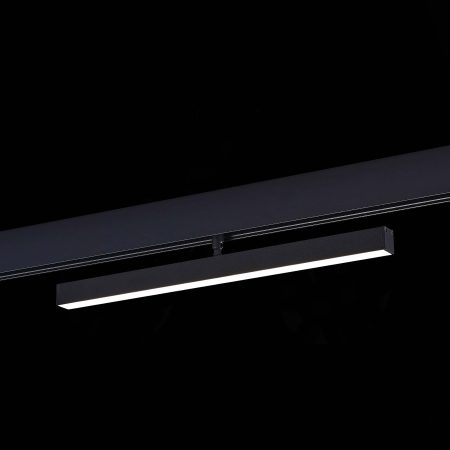 ST802.446.12 Магнитный трековый светильник Черный LED 1*12W 4000K 750Lm Ra>90 120° IP20 L405xW22