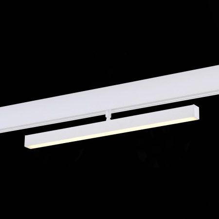 ST802.536.12 Магнитный трековый светильник Белый LED 1*12W 3000K 900Lm Ra>90 120° IP20 L405xW22