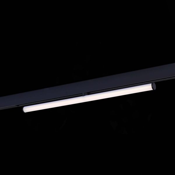 ST803.446.10 Магнитный трековый светильник Черный LED 1*10W 4000K 1 100Lm Ra>90 120° IP20 L604xW28xH SKYLINE 48 ST803.446.10 Магнитный трековый светильник Черный LED 1*10W 4000K 1 100Lm Ra>90 120° IP20 L604xW28xH SKYLINE 48