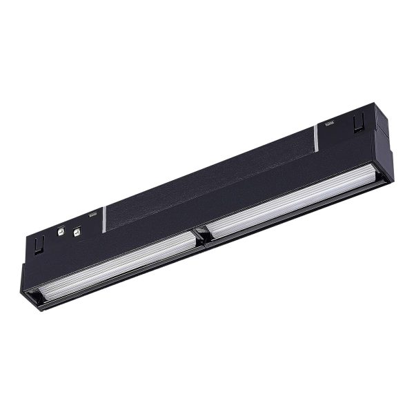 ST804.436.12 Магнитный трековый светильник Черный LED 1*12W 3000K 700Lm Ra>90 120° IP20 L220xW22xH46 SKYLINE 48 — изображение 5