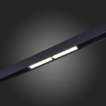 ST804.446.12 Магнитный трековый светильник Черный LED 1*12W 4000K 750Lm Ra>90 120° IP20 L220xW22xH46 SKYLINE 48 — изображение 2