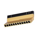 ST805.246.12 Магнитный трековый светильник Золотистый LED 1*12W 4000K 550Lm Ra>90 36° IP20 L220xW22x SKYLINE 48 — изображение 5