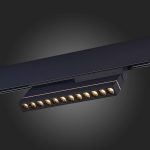 ST805.436.12 Магнитный трековый светильник Черный LED 1*12W 3000K 450Lm Ra>90 36° IP20 L220xW22xH117 SKYLINE 48 — изображение 2