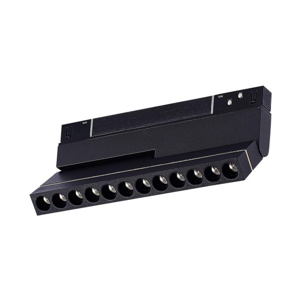 ST805.436.12 Магнитный трековый светильник Черный LED 1*12W 3000K 450Lm Ra>90 36° IP20 L220xW22xH117 SKYLINE 48 — изображение 5