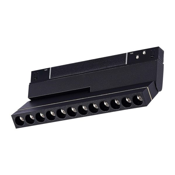 ST805.446.12 Магнитный трековый светильник Черный LED 1*12W 4000K 450Lm Ra>90 36° IP20 L220xW22xH117 SKYLINE 48 — изображение 5