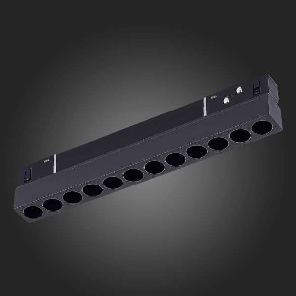 ST806.436.12 Магнитный трековый светильник Черный LED 1*12W 3000K 550Lm Ra>90 36° IP20 L220xW22xH44 SKYLINE 48 — изображение 2