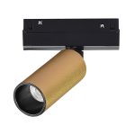 ST807.236.12 Магнитный трековый светильник Золотистый LED 1*12W 3000K 500Lm Ra>90 IP20 D50xH173 48VV SKYLINE 48 — изображение 5
