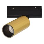ST807.246.12 Магнитный трековый светильник Золотистый LED 1*12W 4000K 700Lm Ra>90 IP20 D50xH173 48VV SKYLINE 48 — изображение 3