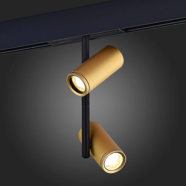 ST808.246.16 Магнитный трековый светильник Золотистый LED 1*16W 4000K 1 250Lm Ra>90 36° IP20 D45xH24 SKYLINE 48 — изображение 2