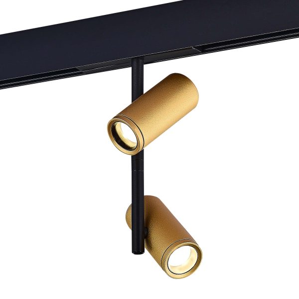 ST808.246.16 Магнитный трековый светильник Золотистый LED 1*16W 4000K 1 250Lm Ra>90 36° IP20 D45xH24 SKYLINE 48 — изображение 3