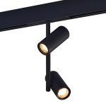 ST808.436.16 Магнитный трековый светильник Черный LED 1*16W 3000K 950Lm Ra>90 36° IP20 D45xH240 48VV SKYLINE 48 — изображение 3