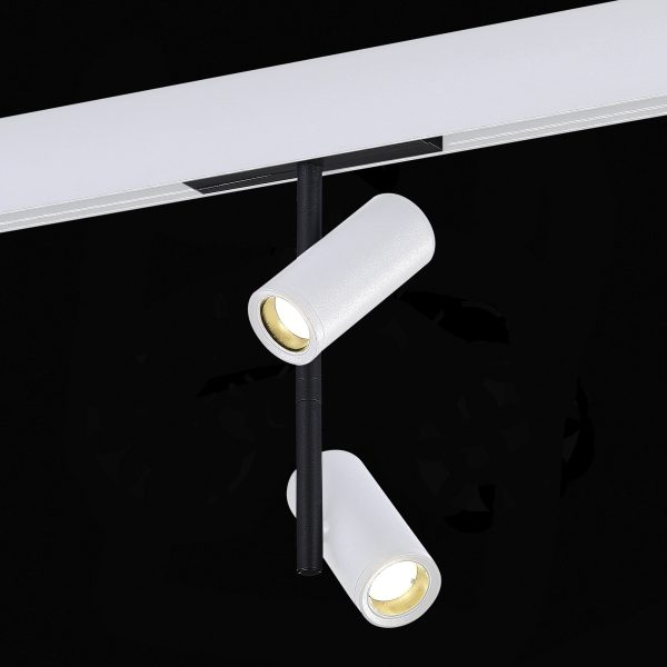 ST808.536.16 Магнитный трековый светильник Белый LED 1*16W 3000K 1 100Lm Ra>90 36° IP20 D45xH240 48V SKYLINE 48 ST808.536.16 Магнитный трековый светильник Белый LED 1*16W 3000K 1 100Lm Ra>90 36° IP20 D45xH240 48V SKYLINE 48