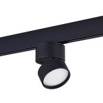 ST809.436.09 Магнитный трековый светильник Черный LED 1*9W 3000K 500Lm Ra>90 120° IP20 D85xH126 48V SKYLINE 48 — изображение 4