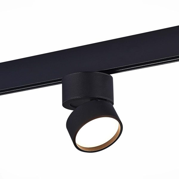 ST809.446.09 Магнитный трековый светильник Черный LED 1*9W 4000K 600Lm Ra>90 120° IP20 D85xH126 48V SKYLINE 48 — изображение 3