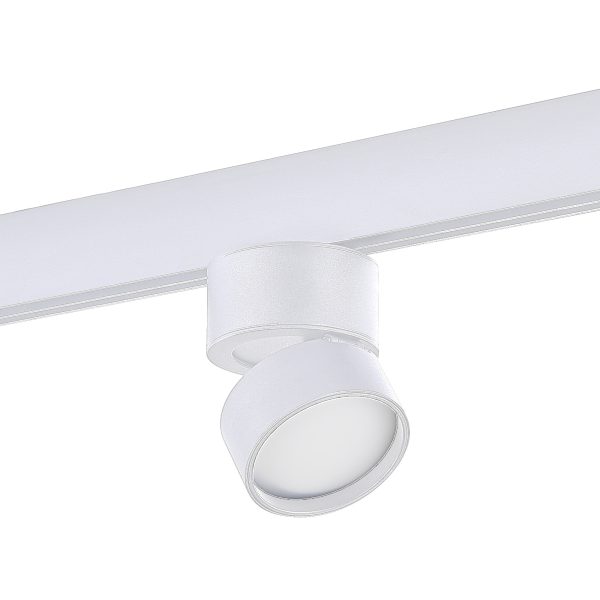 ST809.546.09 Магнитный трековый светильник Белый LED 1*9W 4000K 700Lm Ra>90 120° IP20 D85xH126 48V SKYLINE 48 — изображение 4