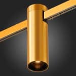 ST810.206.05 Магнитный трековый светильник FARM Золотистый LED 1*5W 3000K 230Lm Ra90 60 IP20 D35xH11 FARM — изображение 2