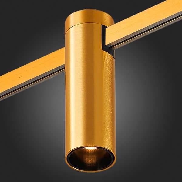 ST810.206.05 Магнитный трековый светильник FARM Золотистый LED 1*5W 3000K 230Lm Ra90 60 IP20 D35xH11 FARM — изображение 2