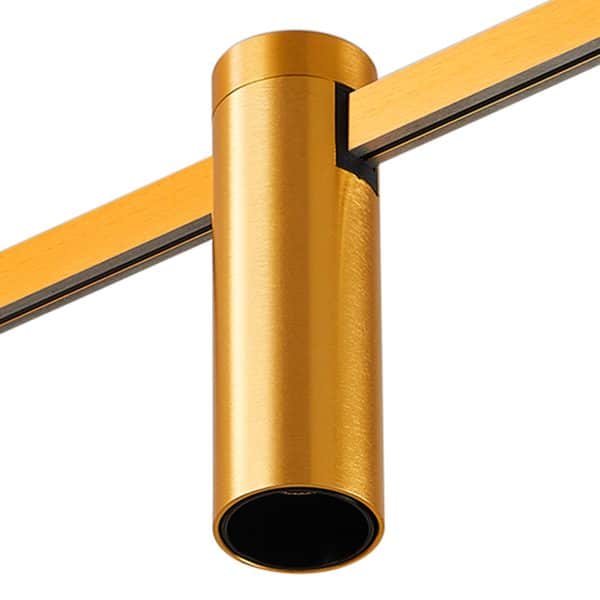 ST810.206.05 Магнитный трековый светильник FARM Золотистый LED 1*5W 3000K 230Lm Ra90 60 IP20 D35xH11 FARM — изображение 4