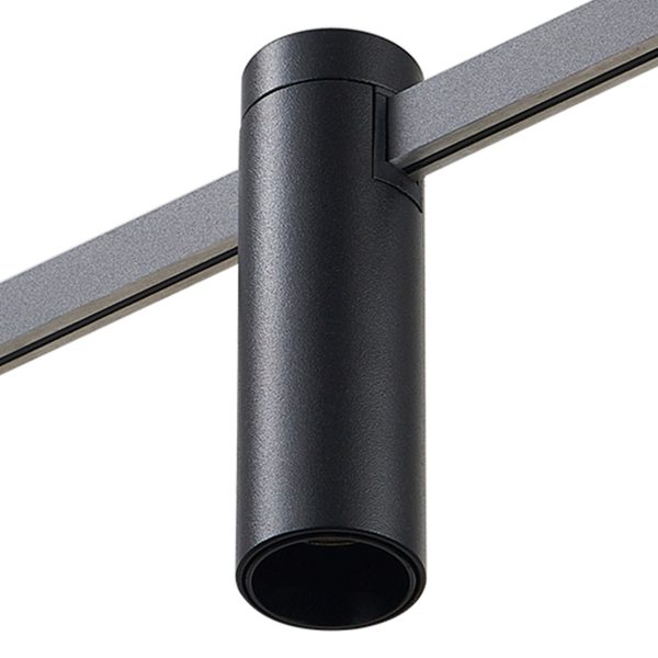 ST810.406.05 Магнитный трековый светильник FARM Черный LED 1*5W 3000K 227Lm Ra90 60 IP20 D35xH112 24 FARM — изображение 2