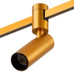 ST811.206.05 Магнитный трековый светильник FARM Золотистый LED 1*5W 3000K 350Lm Ra90 60 IP20 D35xH10 FARM — изображение 2