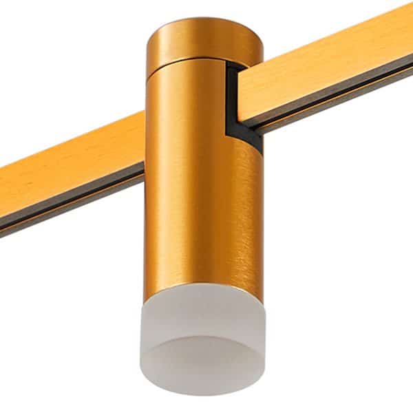 ST812.206.03 Магнитный трековый светильник FARM Золотистый LED 1*3W 3000K 93Lm Ra90 120 IP20 D29xH90 FARM — изображение 4