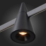 ST813.406.05 Магнитный трековый светильник FARM Черный LED 1*5W 3000K 325Lm Ra90 60 IP20 D70xH115 24 FARM — изображение 2