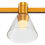 ST814.206.03 Магнитный трековый светильник FARM Золотистый LED 1*3W 3000K 89Lm Ra90 120 IP20 D90xH10 FARM — изображение 5